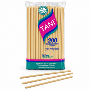 PITILLO TAMI BIO 25 CM, PAQUETE DE 200 UNIDADES