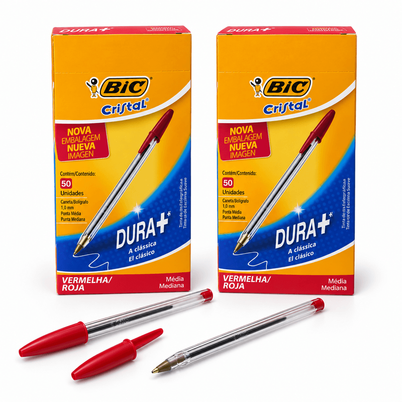 BOLÍGRAFO BIC PUNTA NORMAL ROJO