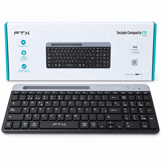 TECLADO WIRELESS / BLUETOOTH 2.4G FTX B105